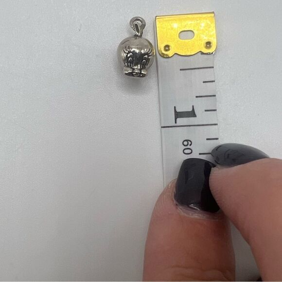 Warner Bros. Tweety Bird Silver Charm - Picture 3 of 3